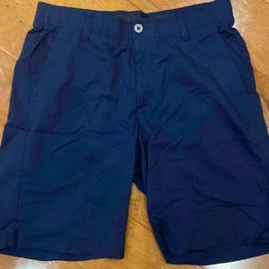 Men’s Under Armour Blue Heat Gear Shorts Size 34